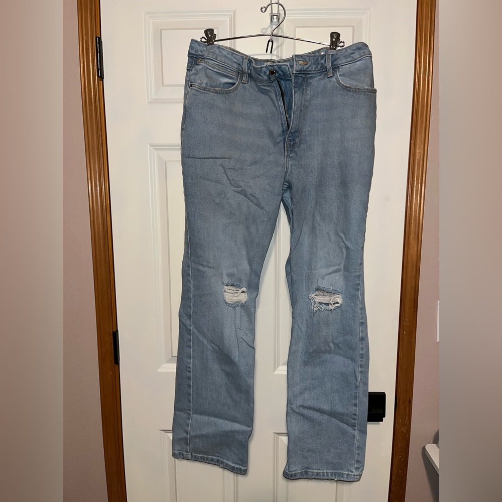 Wrangler Light Blue Straight Leg Jeans